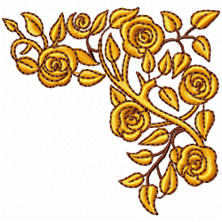 Flowers And Tree Embroidery Design 12 Flowers And Tree Embroidery Design 12